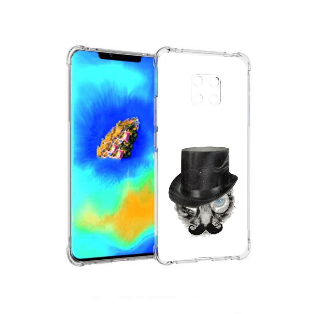 

Чехол MyPads интелегентный кот для Huawei Mate 20 Pro, Прозрачный, Tocco