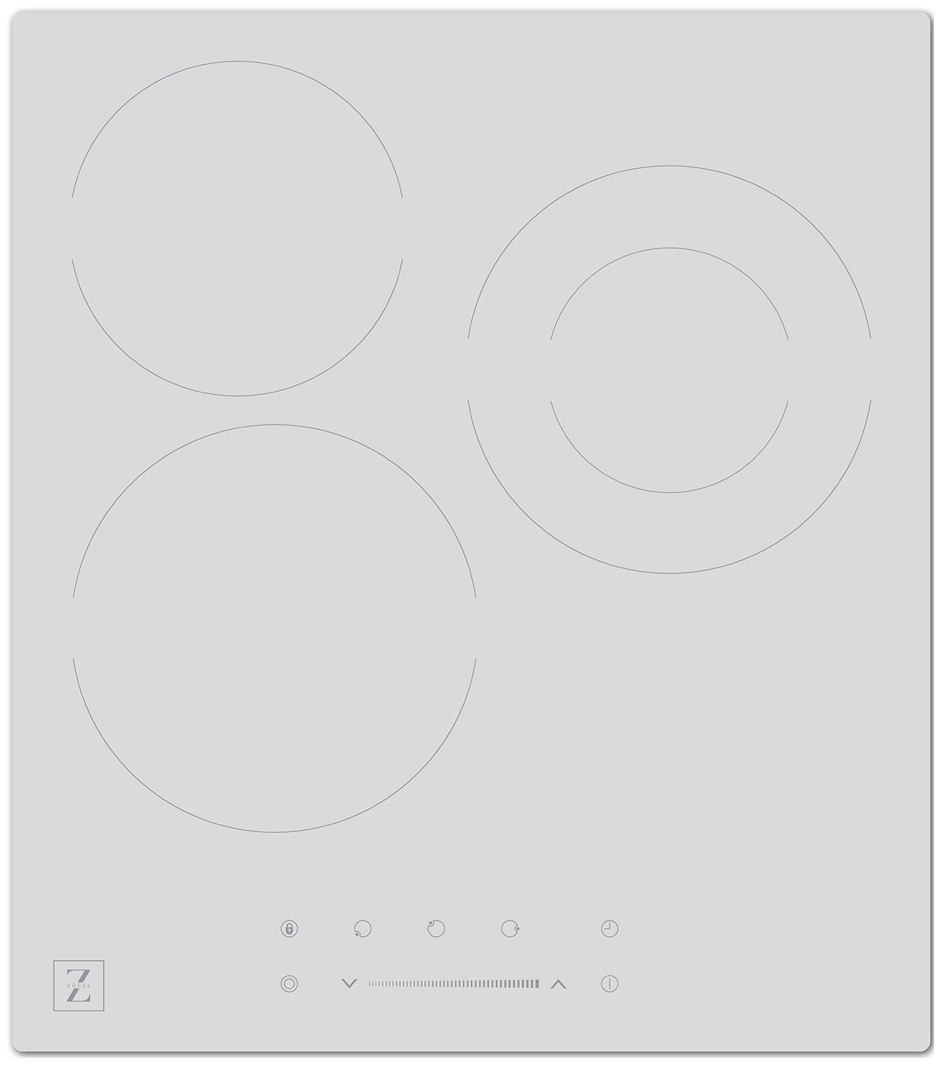 фото Встраиваемая электрическая панель zugel zeh452w white