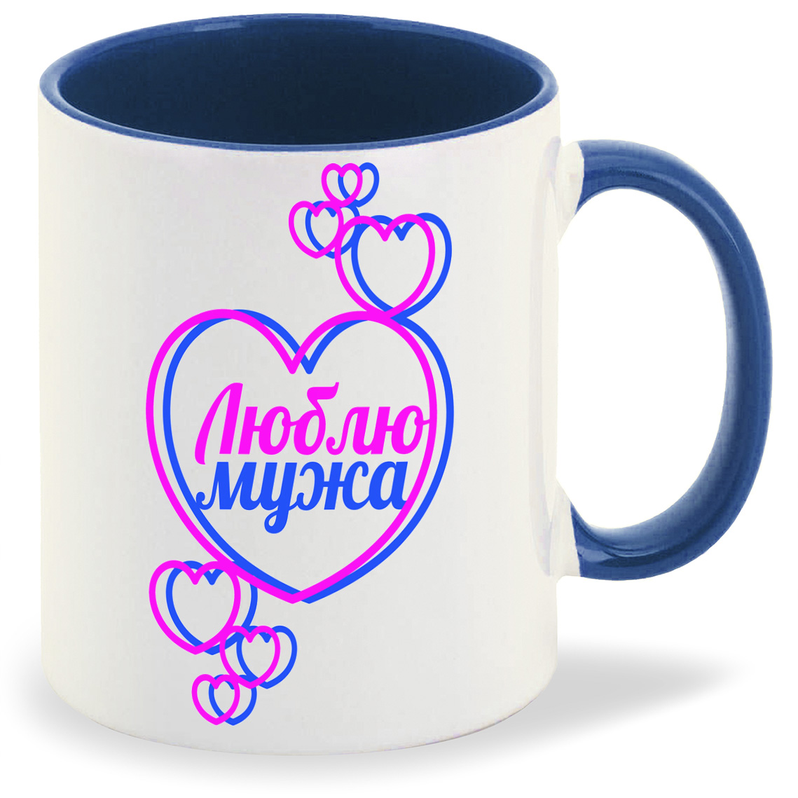 

Кружка CoolPodarok Люблю мужа, Люблю мужа