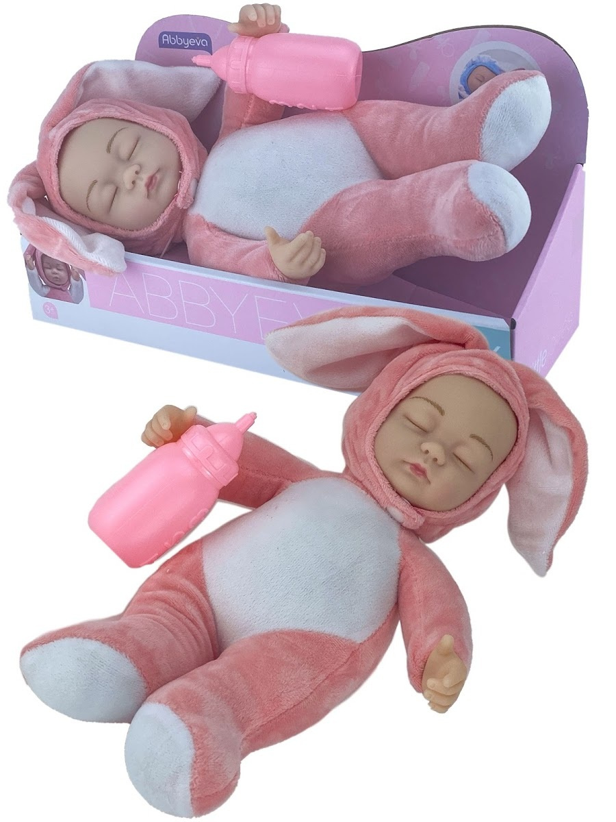 

Кукла с мягким телом Город Игр Anna De Wailly. Soft GN-7660/розовый, 33 см