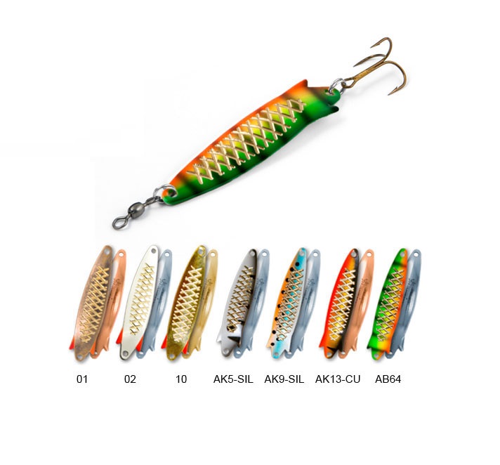 

Блесна колебалка Akara Action Series Toby 75 21гр. 3/4oz. 01, Медный, Action Series Toby