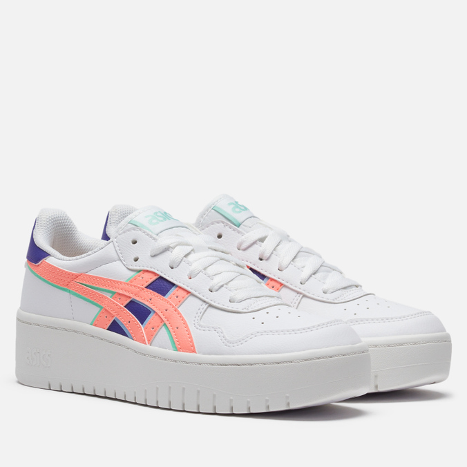 фото Кроссовки женские asics japan s platform белые 40 eu