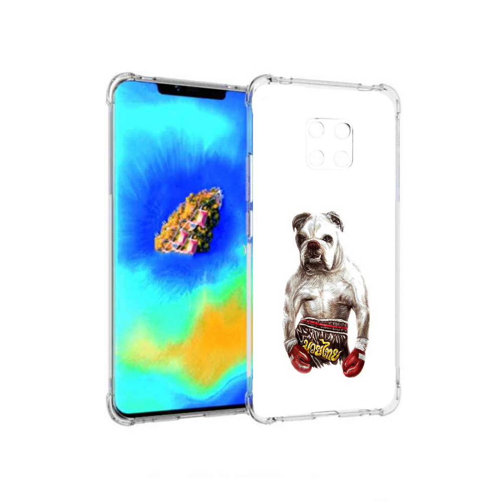 

Чехол MyPads боксер для Huawei Mate 20 Pro, Прозрачный, Tocco