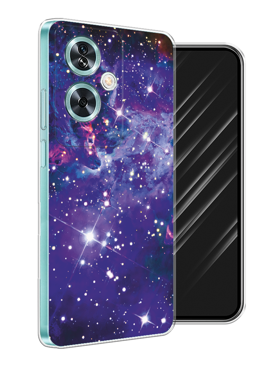 

Чехол Awog на OnePlus Nord N30 SE "Яркая галактика", Фиолетовый, 154950-1