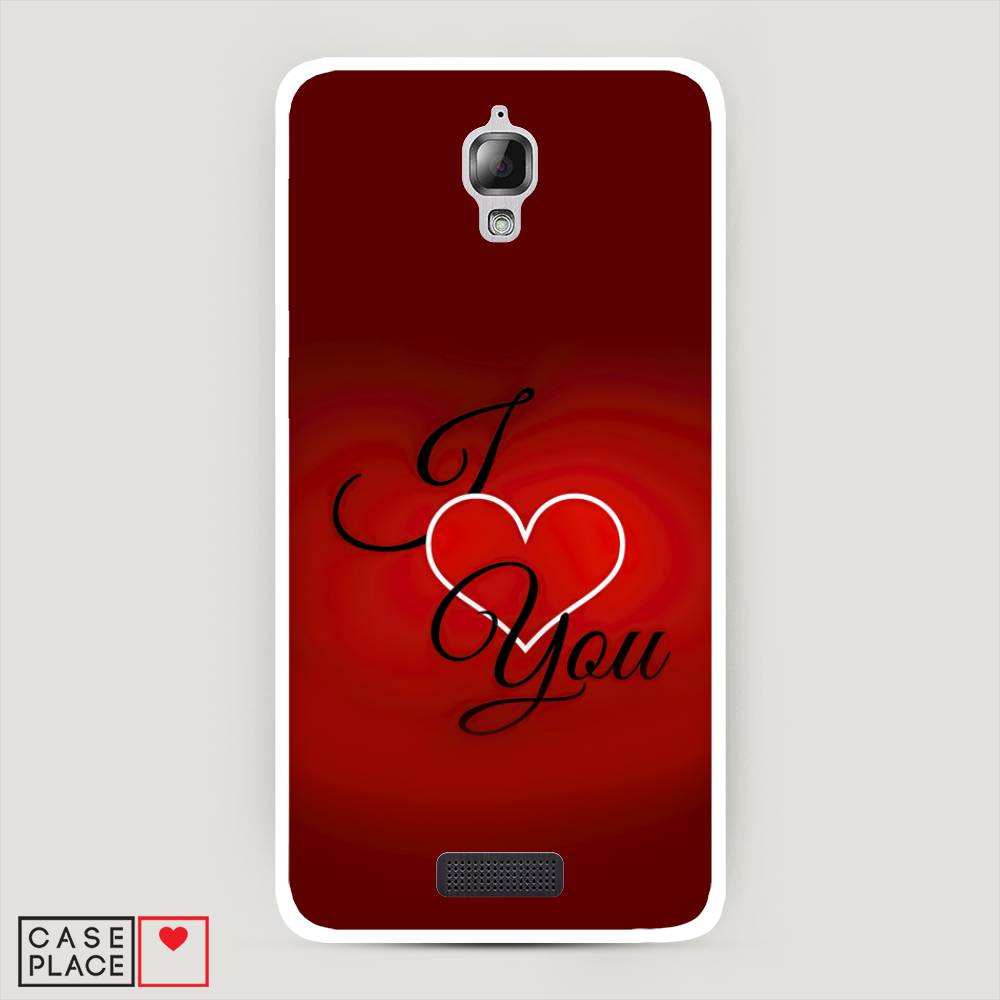 

Чехол Awog на Lenovo S660 / Леново S660 "I love you 3", 110650-6