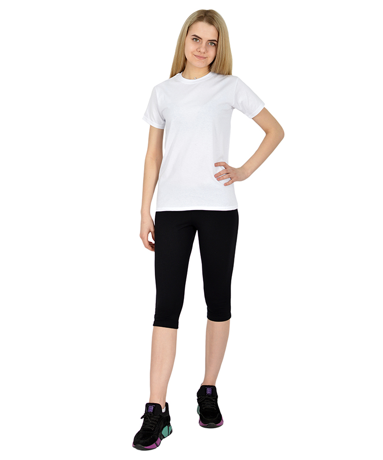 Бриджи для девочек LIDEKO kids 171-20ч цв. черный р. 134