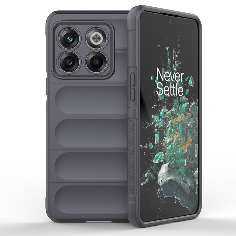 

Противоударный чехол Flexible Case для OnePlus 10T ,серый, 349921255