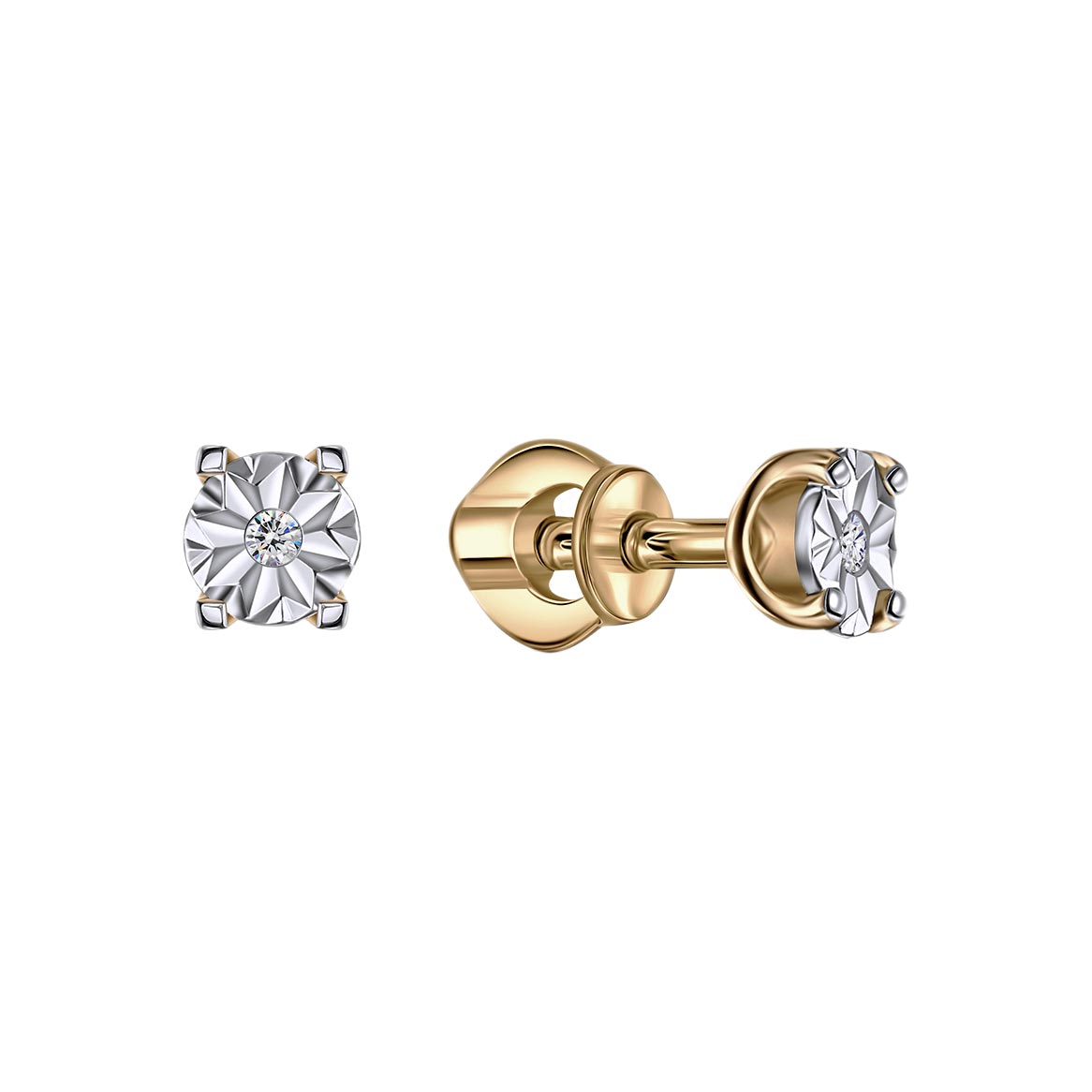 

Серьги из красного золота с бриллиантом Veronika S113-1812BR, S113-1812BR