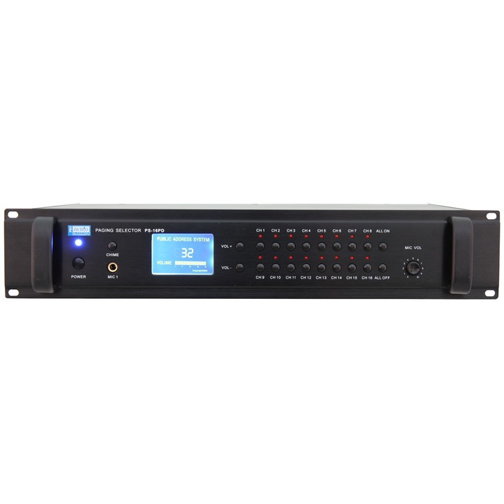 фото Микшер-предусилитель proaudio ps-16pd