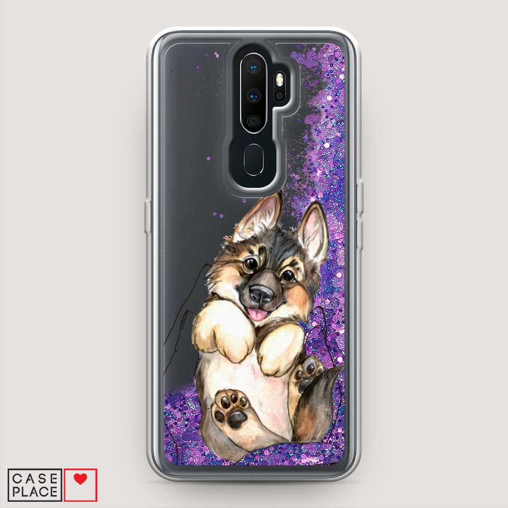

Чехол Awog на Oppo A5/A9 2020 "Овчарка в ладошках", Разноцветный, 251392-1