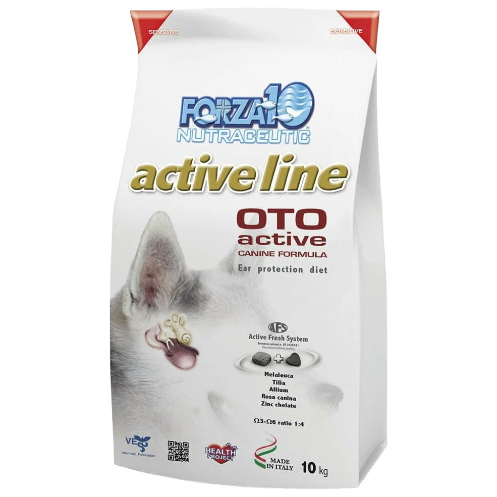 Сухой корм для собак Forza10 Active Line Oto, рыба, 10кг