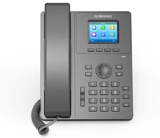 

IP-телефон FLYINGVOICE P11G серый (P11G), P11G