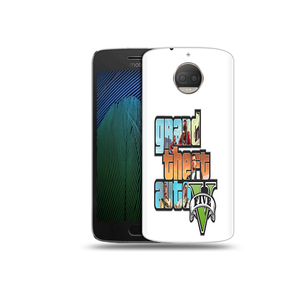 

Чехол MyPads Tocco для Motorola Moto G5S Plus игра гта (PT75337.377.373), Прозрачный, Tocco