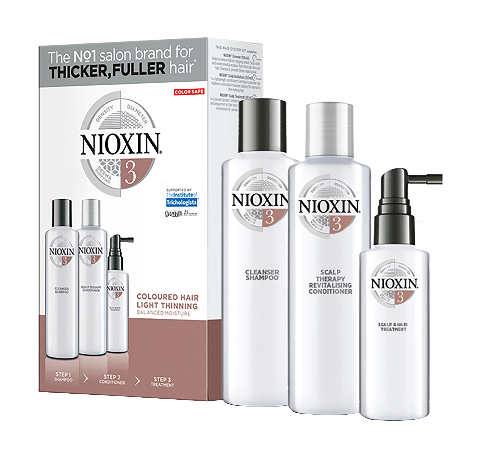 Набор Система 3 XXL-формат Nioxin Hair System 3 Kit XXL