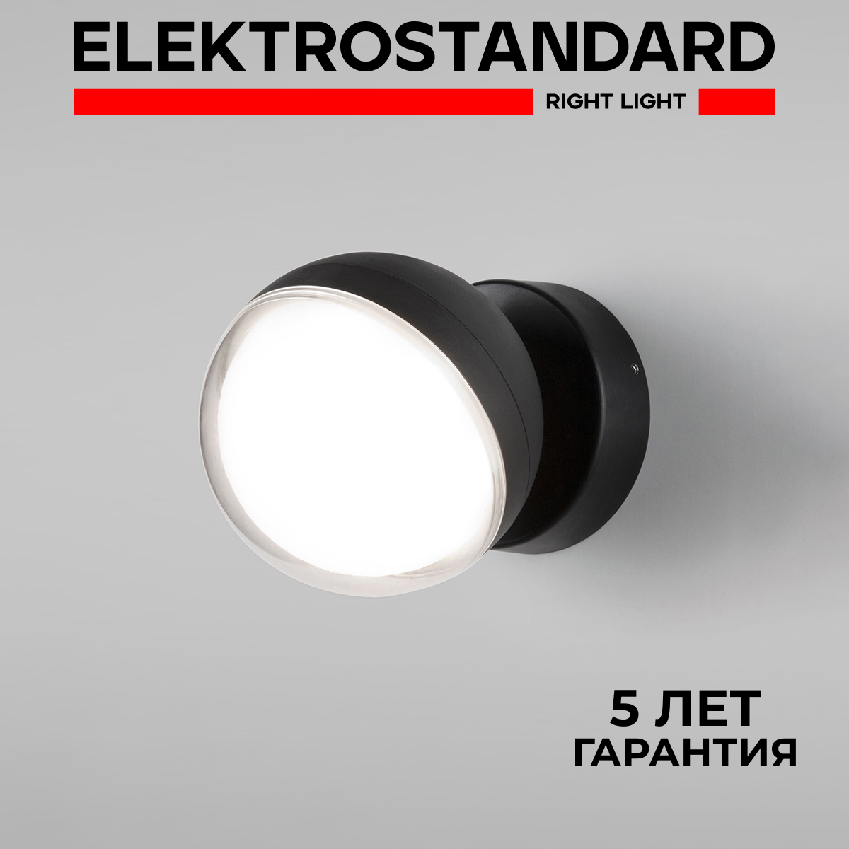 

Уличный настенный LED светильник Elektrostandard Globo 35132/U черный 12W IP54 черный, Globo