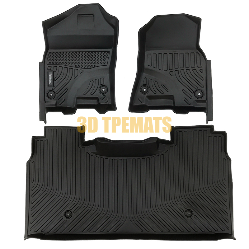 Коврики в салон 3D TPE MATS Dodge Ram 1500 Crewcab 2019-2024