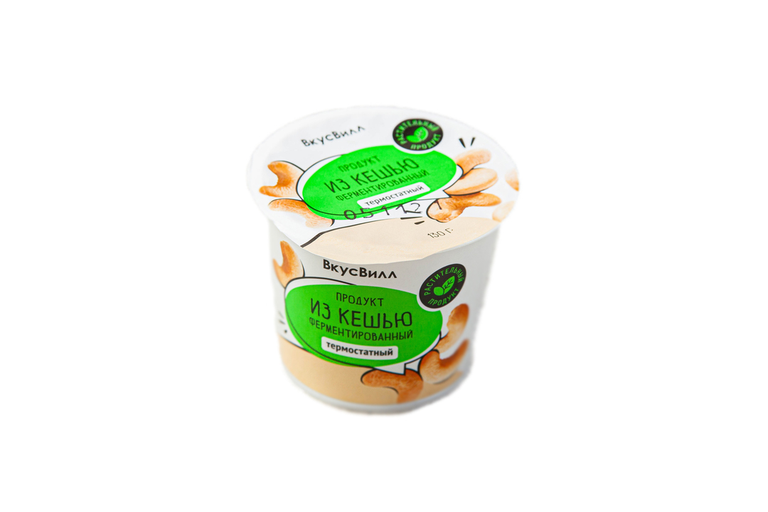 

Продукт из кешью ВкусВилл ферментированный термостатный 6% 130 г