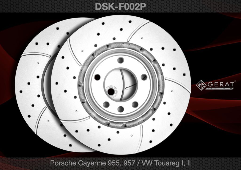 

Тормозной диск Gerat DSK-F002P (передний) Platinum 2шт.