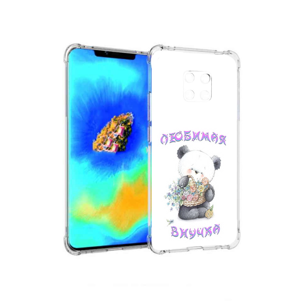 

Чехол MyPads Любимая внучка для Huawei Mate 20 Pro, Прозрачный, Tocco
