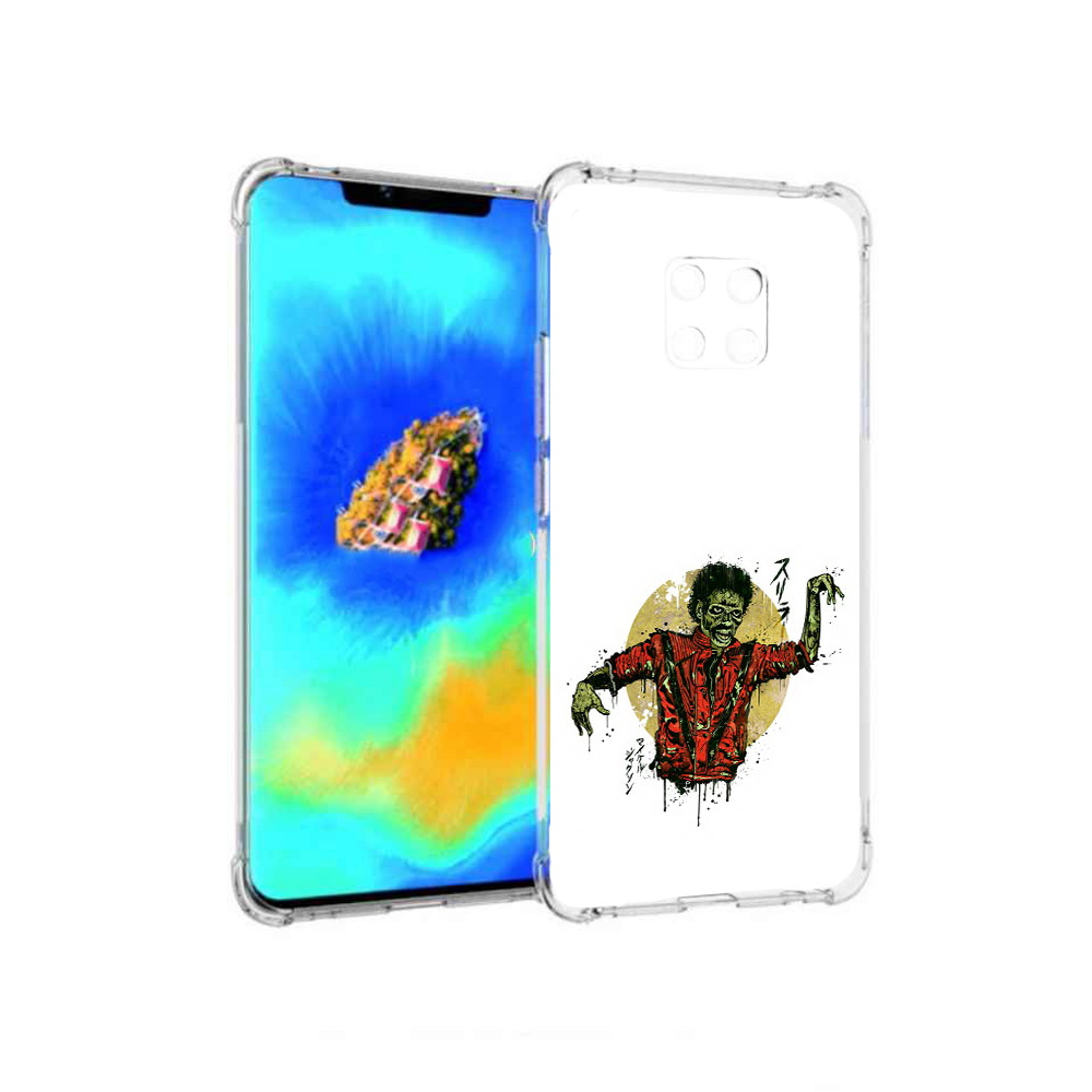 

Чехол MyPads Зомби для Huawei Mate 20 Pro, Прозрачный, Tocco