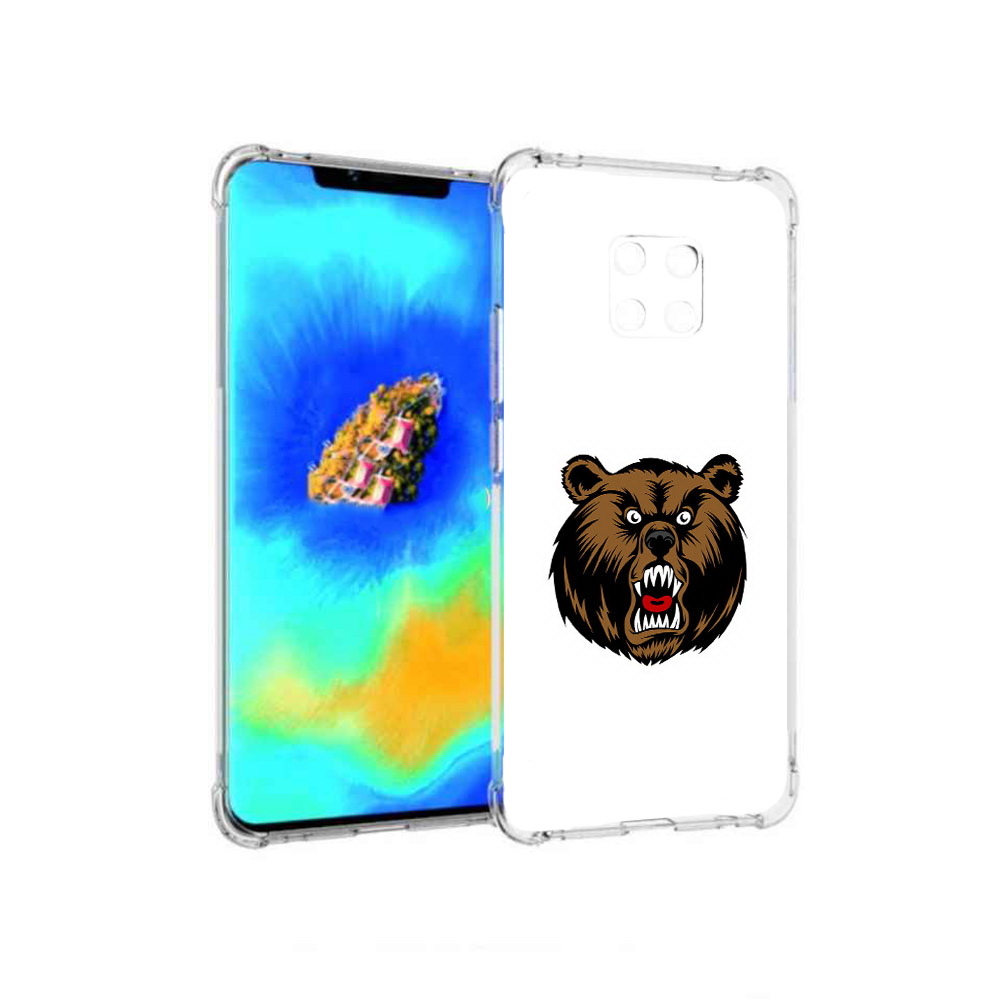 

Чехол MyPads бурый для Huawei Mate 20 Pro, Прозрачный, Tocco