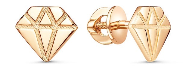 

Серьги из золота Kari Jewelry 222239, 222239