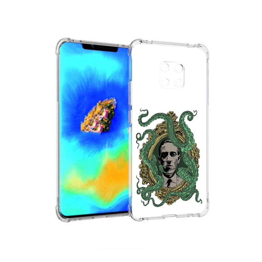 

Чехол MyPads портрет с кракеном для Huawei Mate 20 Pro, Прозрачный, Tocco