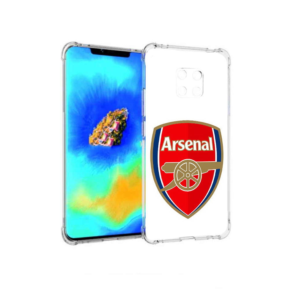 

Чехол MyPads ФК Арсенал логотип для Huawei Mate 20 Pro, Прозрачный, Tocco