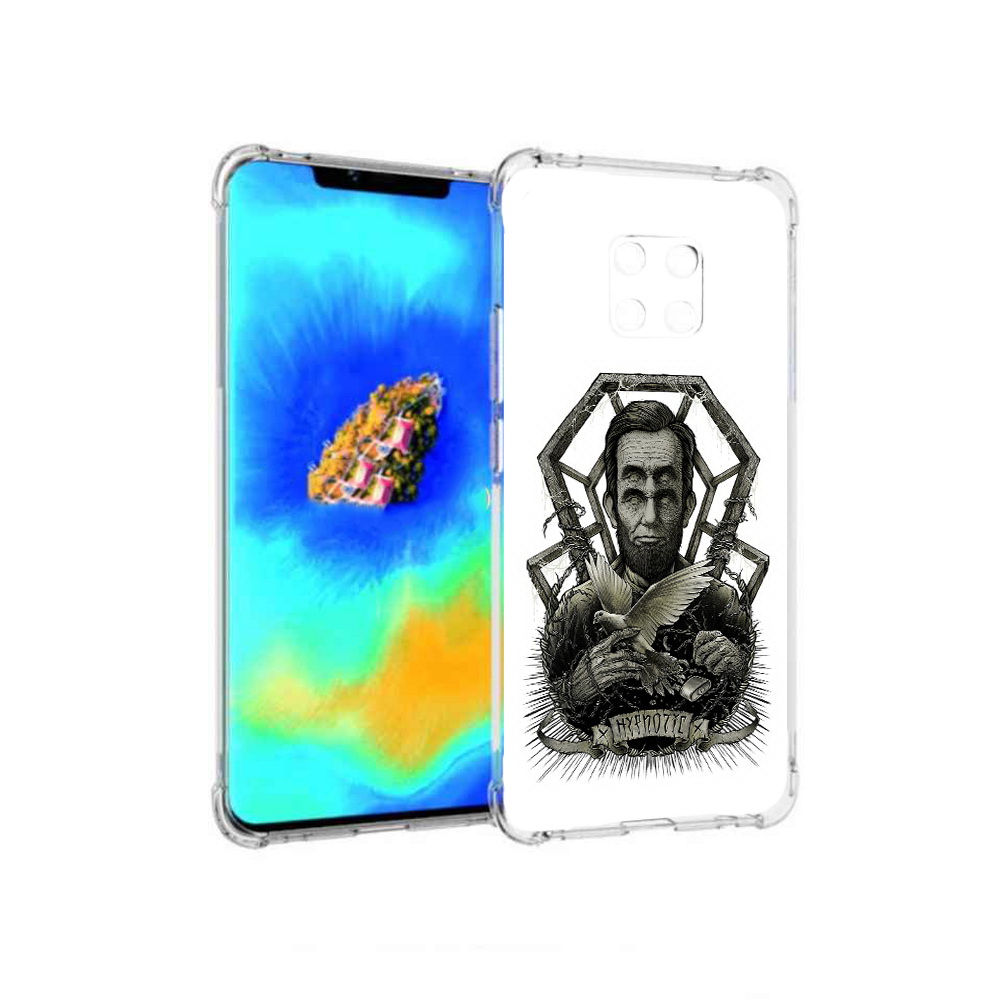 

Чехол MyPads франклин абстракция для Huawei Mate 20 Pro, Прозрачный, Tocco