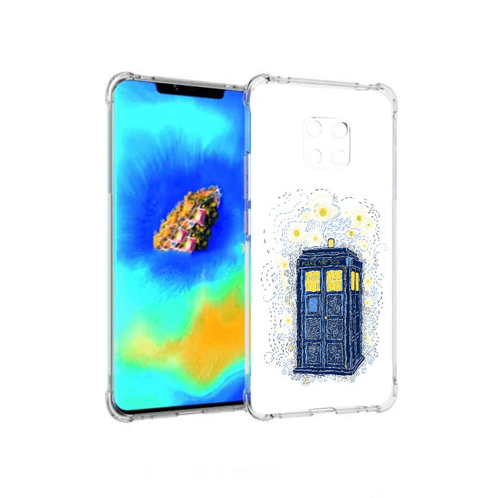 

Чехол MyPads будка рисунок для Huawei Mate 20 Pro, Прозрачный, Tocco