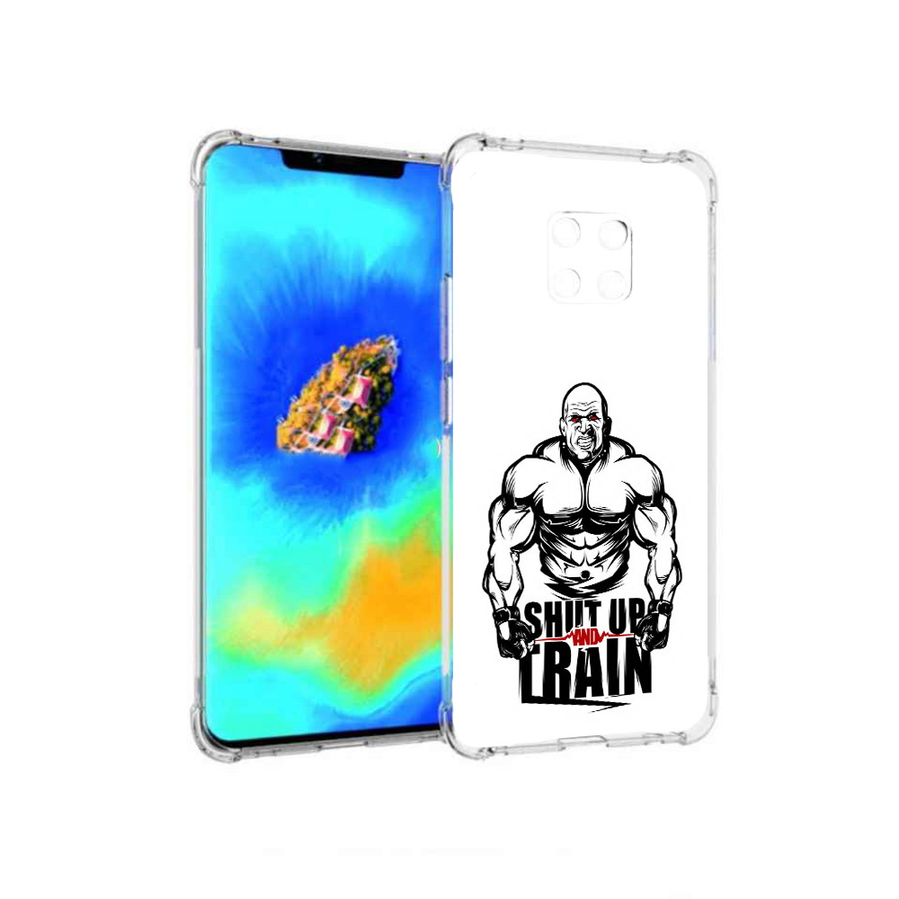 

Чехол MyPads здоровое тело для Huawei Mate 20 Pro, Прозрачный, Tocco