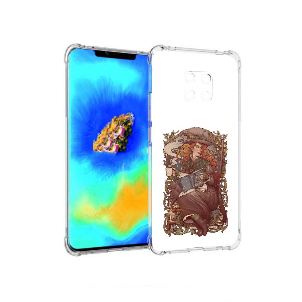 

Чехол MyPads Женские_126 для Huawei Mate 20 Pro, Прозрачный, Tocco