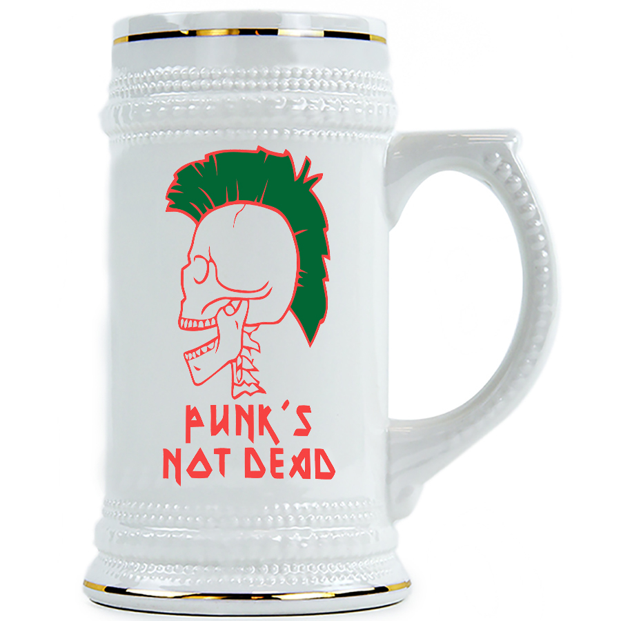 фото Пивная кружка drabs pank's not dead