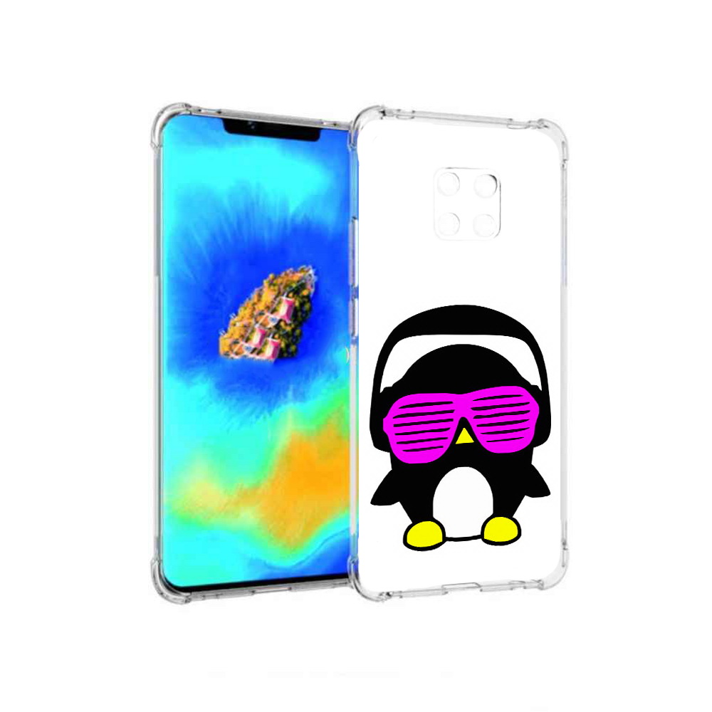 

Чехол MyPads пингвин для Huawei Mate 20 Pro, Прозрачный, Tocco