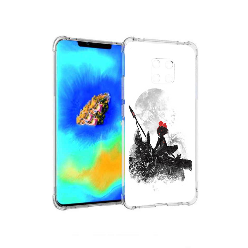 

Чехол MyPads мононоке для Huawei Mate 20 Pro, Прозрачный, Tocco