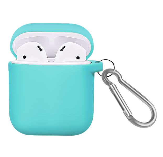

Силиконовый чехол Soft-touch Case для Apple AirPods, мятный, Зеленый