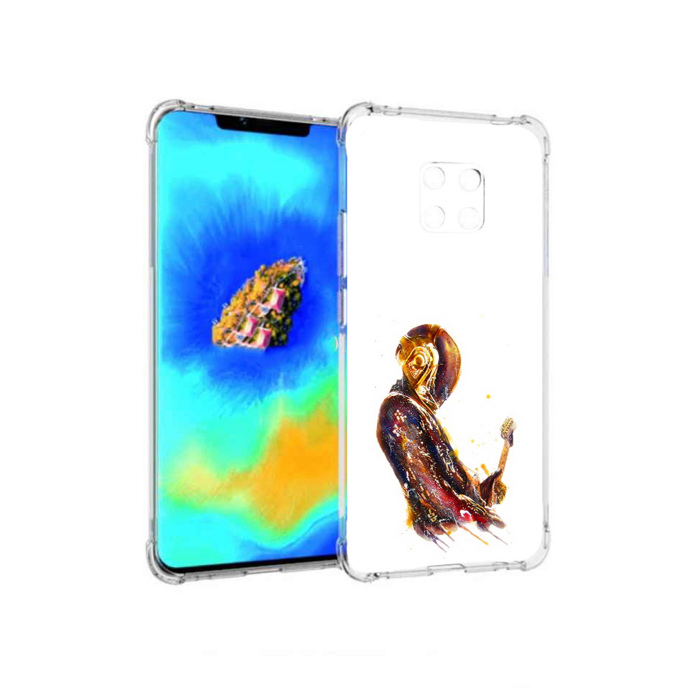 

Чехол MyPads космо-музыкант для Huawei Mate 20 Pro, Прозрачный, Tocco