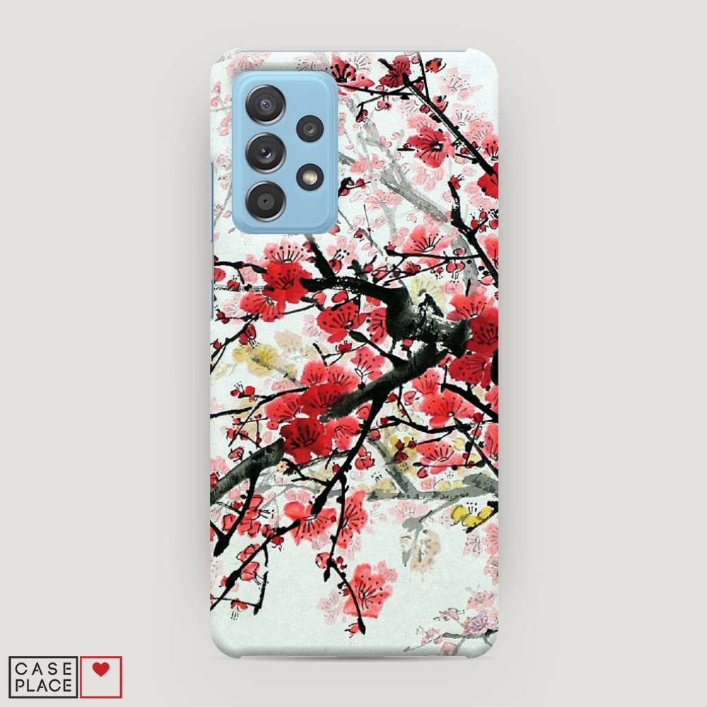

Пластиковый чехол "Сакура" на Samsung Galaxy A52, 2102420-3