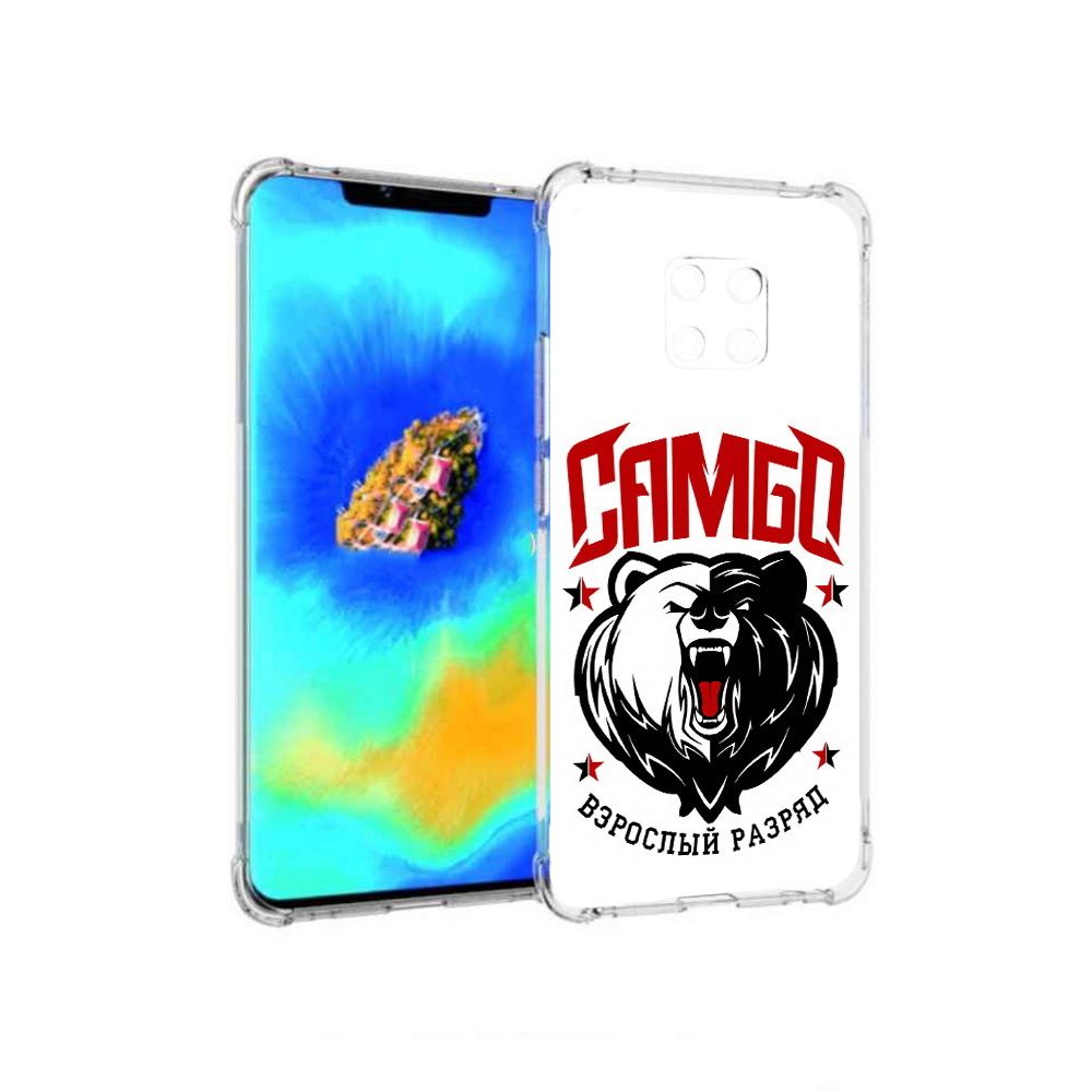 

Чехол MyPads Единоборства Самбо медведь для Huawei Mate 20 Pro, Прозрачный, Tocco