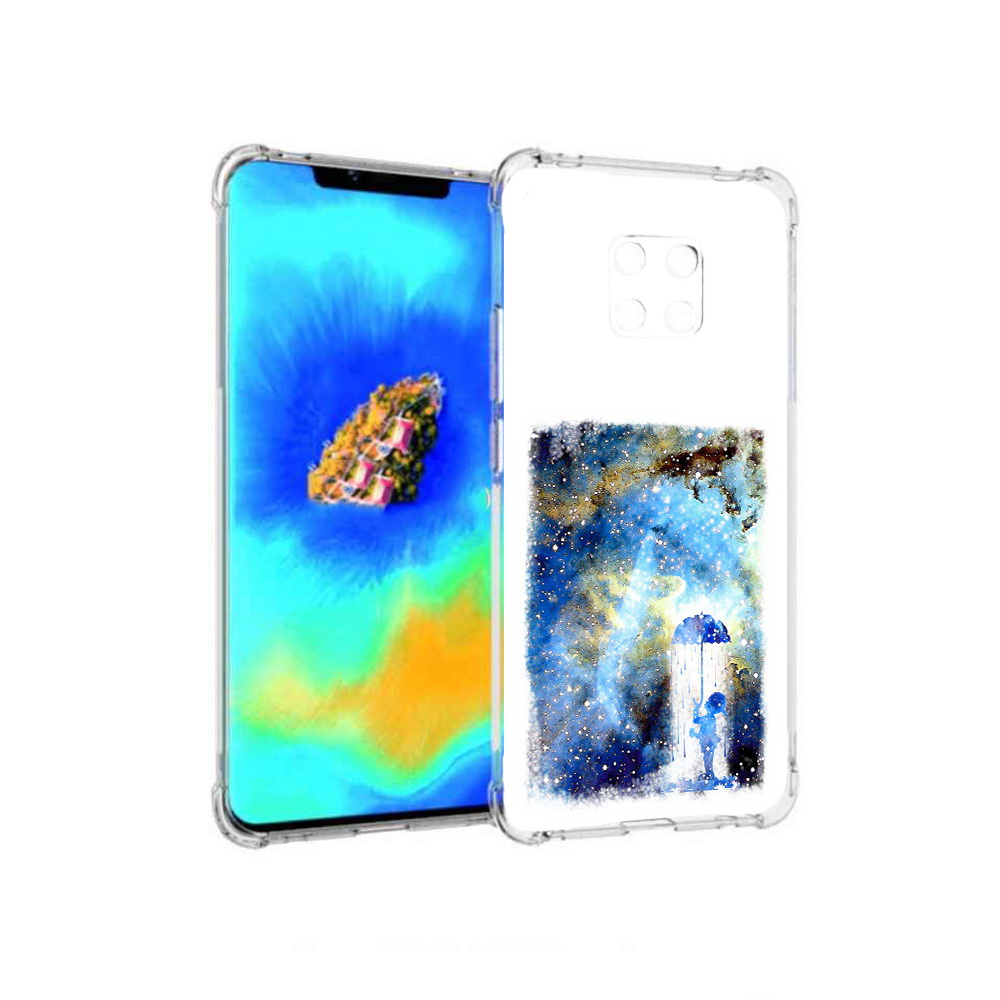 

Чехол MyPads мальчик в небе для Huawei Mate 20 Pro, Прозрачный, Tocco