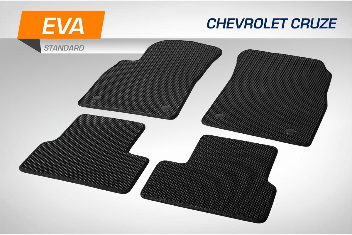

Коврики в салон AutoFlex EVA Standard Chevrolet Cruze I 2009-2015, 4 ч., 6130301, 6130301