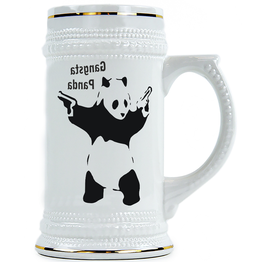 фото Пивная кружка drabs gangsta panda
