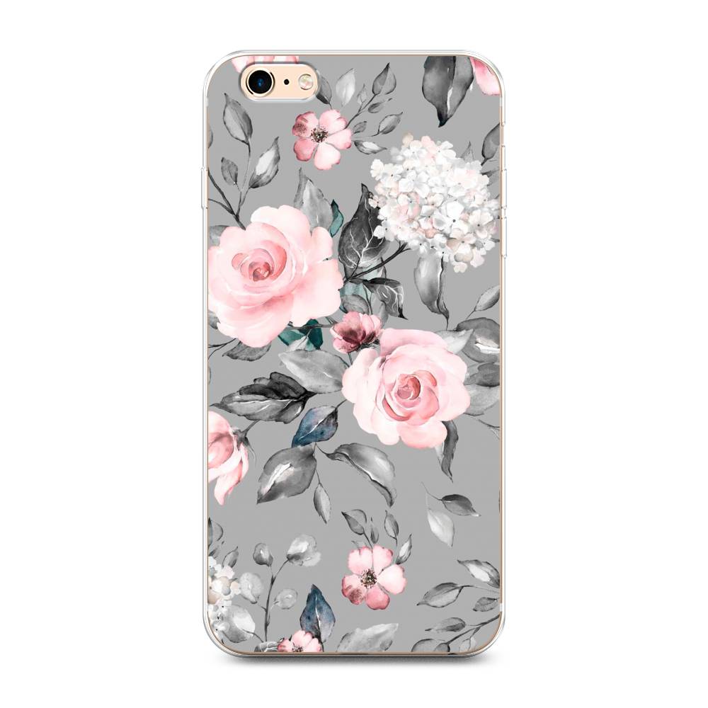 

Чехол Awog "Розы на сером" для Apple iPhone 6 Plus/6S Plus, 10550-8
