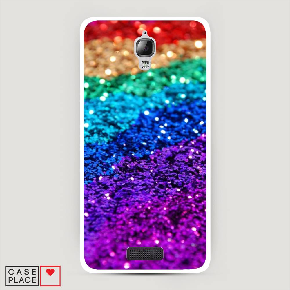 

Чехол Awog на Lenovo S660 / Леново S660 "Блестящая радуга рисунок", 110650-3