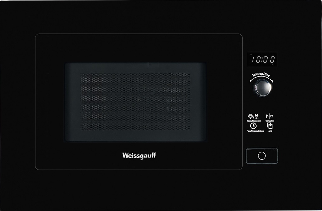 фото Встраиваемая микроволновая печь weissgauff hmt-206 black