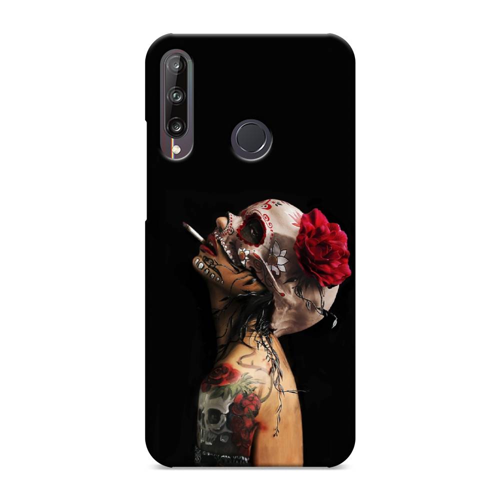 

Чехол Awog "Девушка с черепом" для Huawei P40 lite E, 612420-7