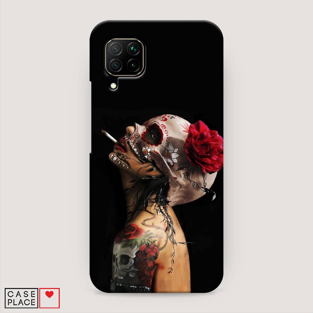 

Чехол Awog "Девушка с черепом" для Huawei P40 Lite, 611620-7