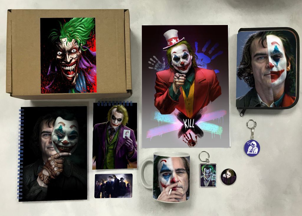 

Бокс с подарком Джокер, Joker - 1, 53226158-1, 9 предметов