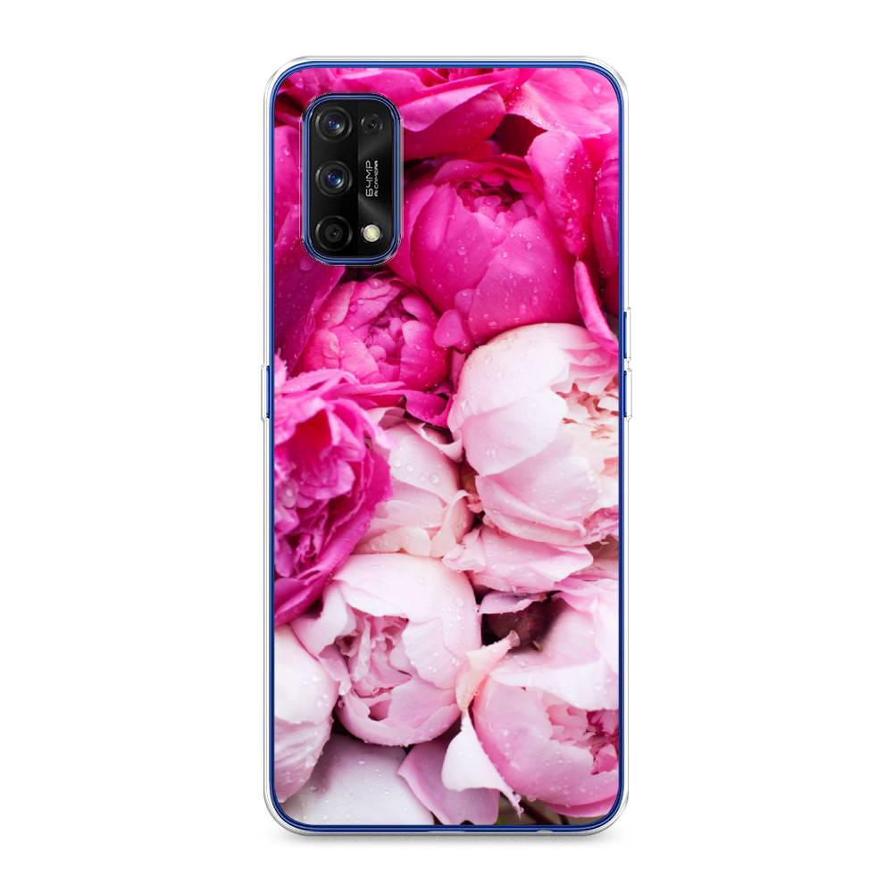 

Чехол Awog "Пионы розово-белые" для Realme 7 Pro, Разноцветный, 254050-8