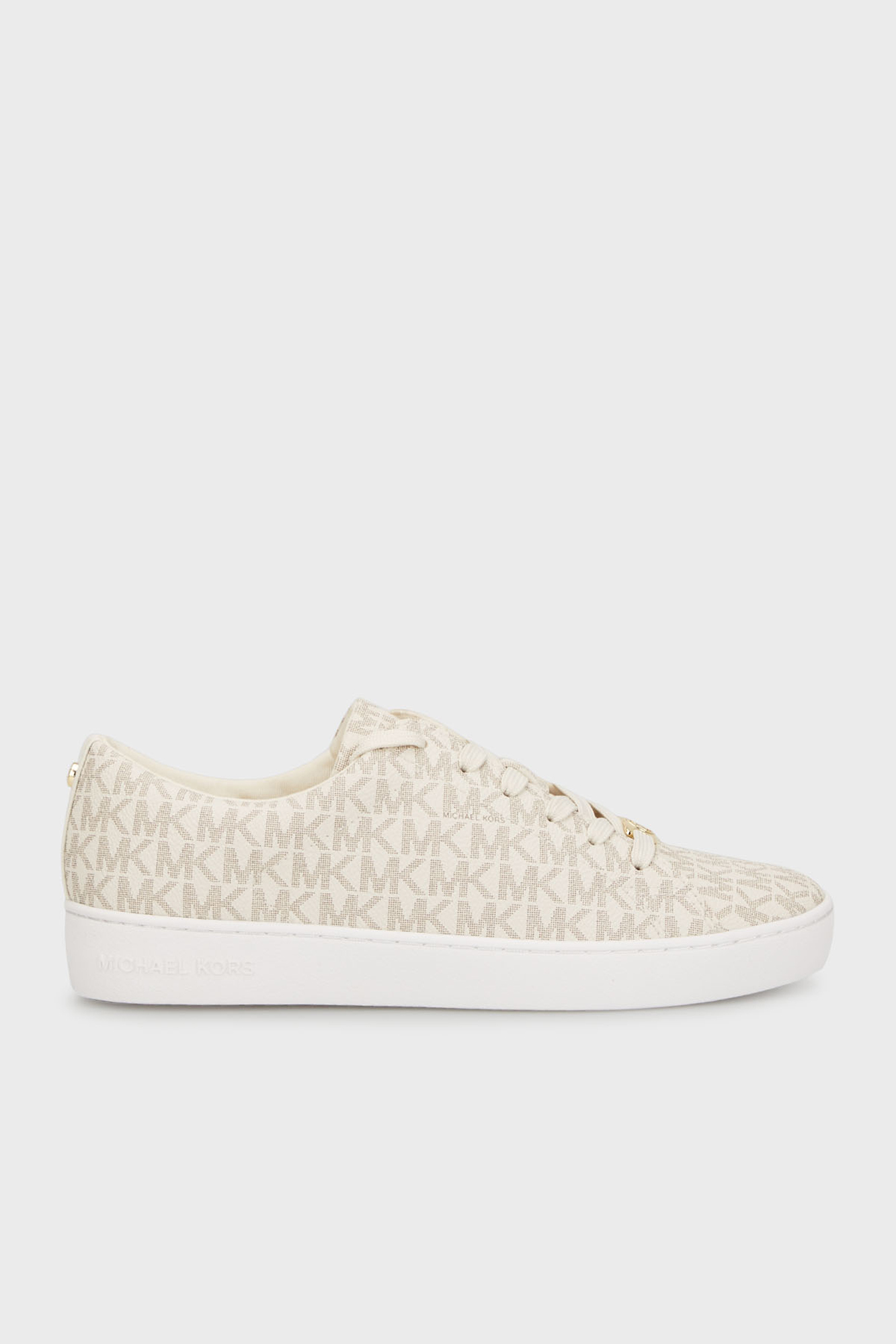 

Кеды женские Michael Kors Keaton Lace Up 43R4KTFS1B150 бежевые 7 US, Бежевый, Keaton Lace Up